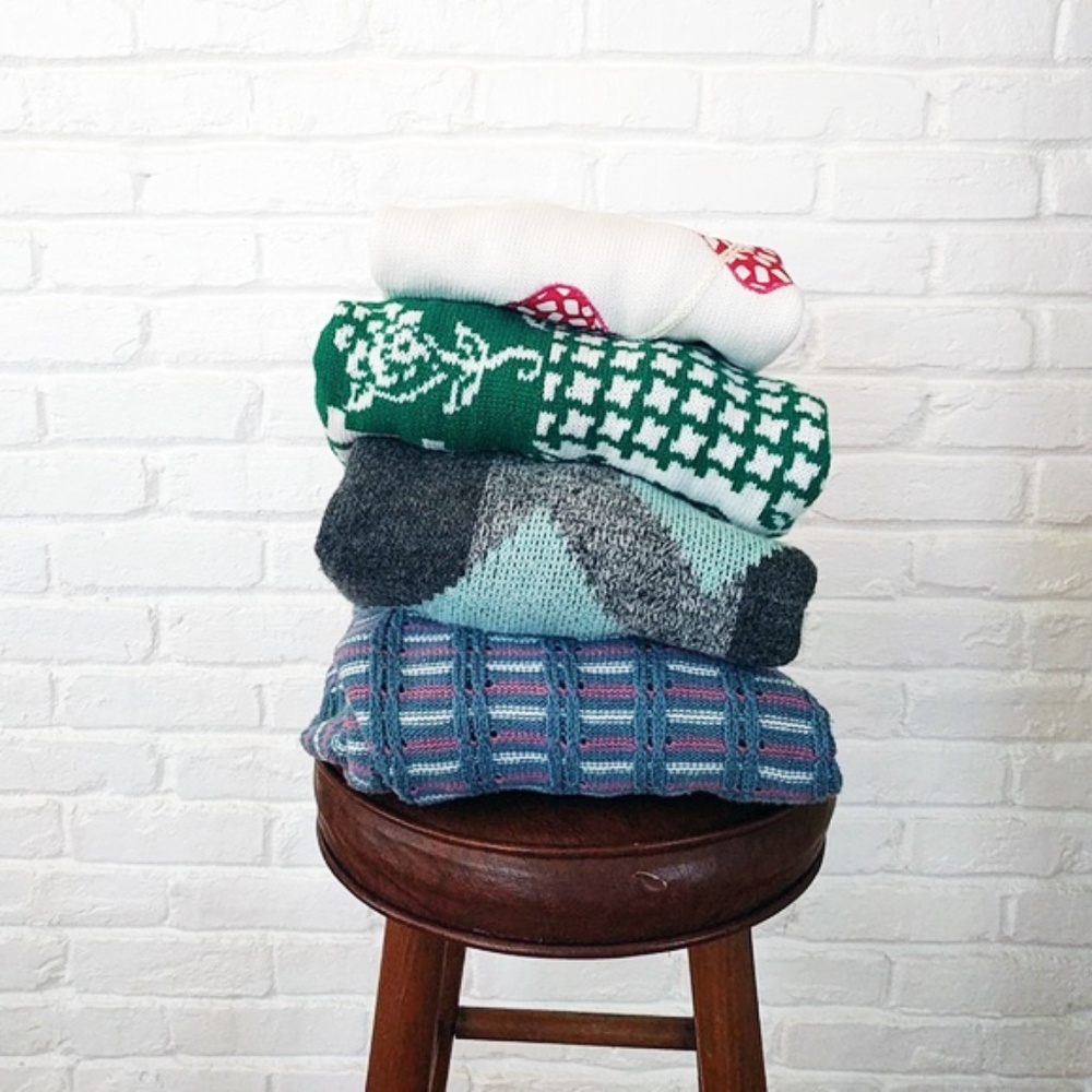 Vintage Sweater Lot 80s and 90s